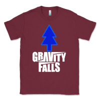 Burgundy gravity falls dipper blue pine premium Classic Tee - artisFamous