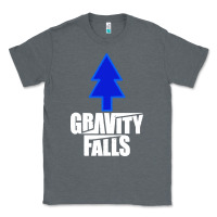 Charcoal Heather gravity falls dipper blue pine premium Classic Tee - artisFamous
