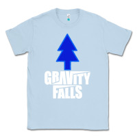 Dusty Blue gravity falls dipper blue pine premium Classic Tee - artisFamous