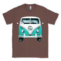 Chestnut hippie surf van Classic Tee - artisFamous