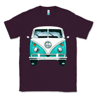 Plum hippie surf van Classic Tee - artisFamous
