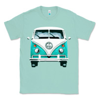 Seafoam hippie surf van Classic Tee - artisFamous