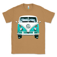Toasted Coconut hippie surf van Classic Tee - artisFamous