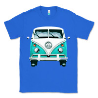 True Royal hippie surf van Classic Tee - artisFamous