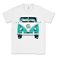 White hippie surf van Classic Tee - artisFamous