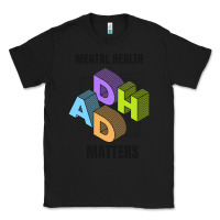 Black adhd mental health matters Classic Tee - artisFamous
