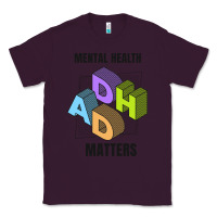 Plum adhd mental health matters Classic Tee - artisFamous
