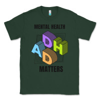 Sports Green adhd mental health matters Classic Tee - artisFamous