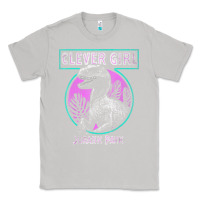 Moon Dust distressed teal raptor clever girl t shirt Classic Tee - artisFamous