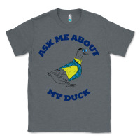 Charcoal Heather ask me about my duck Classic Tee - artisFamous