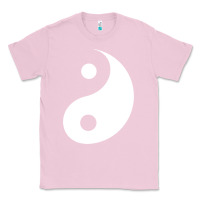 Bubblegum Pink yin yang Classic Tee - artisFamous