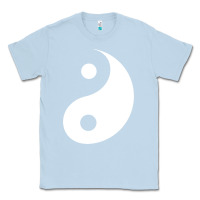 Dusty Blue yin yang Classic Tee - artisFamous