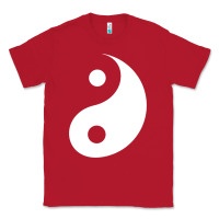 Red yin yang Classic Tee - artisFamous