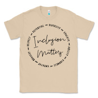 Mushroom inclusion matters with empathy bravery respect Classic Tee - artisFamous