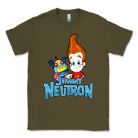 Army Green jimmy neutron goddard title vintage poster Classic Tee - artisFamous