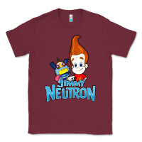 Burgundy jimmy neutron goddard title vintage poster Classic Tee - artisFamous