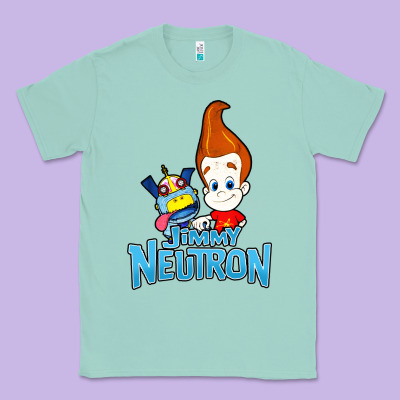 Jimmy Neutron Goddard Title Vintage Poster Classic Tee Designed By Artisfamous