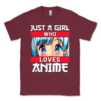 Just A Girl Who Loves Anime Japanese Cute Classic Tee | Teevron