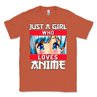 Copper just a girl who loves anime japanese cute Classic Tee - artisFamous