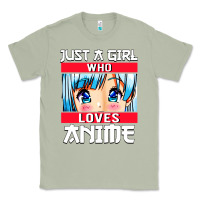 Matcha just a girl who loves anime japanese cute Classic Tee - artisFamous