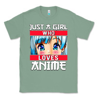 Sage just a girl who loves anime japanese cute Classic Tee - artisFamous