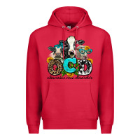 Cardinal ocd obsessive cow disorder Premium Hoodie - AdoDesignShop