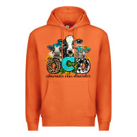 Carrot ocd obsessive cow disorder Premium Hoodie - AdoDesignShop