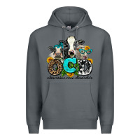 Rock ocd obsessive cow disorder Premium Hoodie - AdoDesignShop