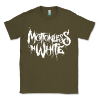 Army Green motionless in white Classic Tee - artisFamous
