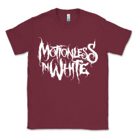 Burgundy motionless in white Classic Tee - artisFamous