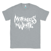 Heather Grey motionless in white Classic Tee - artisFamous