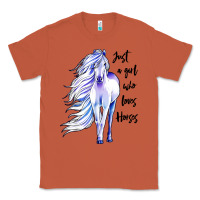 Copper just a girl who loves horses Classic Tee - artisFamous