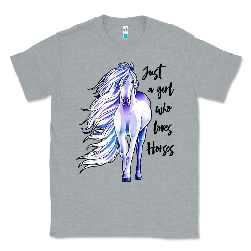 Just A Girl Who Loves Horses Classic Tee by artisFamous | Teevron