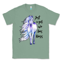 Sage just a girl who loves horses Classic Tee - artisFamous