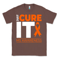 Chestnut just cure it ms multiple sclerosis awareness Classic Tee - artisFamous