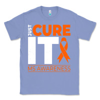 Colony Blue just cure it ms multiple sclerosis awareness Classic Tee - artisFamous