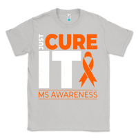 Moon Dust just cure it ms multiple sclerosis awareness Classic Tee - artisFamous