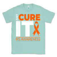 Seafoam just cure it ms multiple sclerosis awareness Classic Tee - artisFamous