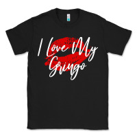 Black kiss lips i love my gringo wife girlfriend premium Classic Tee - artisFamous