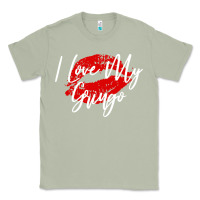 Matcha kiss lips i love my gringo wife girlfriend premium Classic Tee - artisFamous