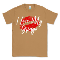 Toasted Coconut kiss lips i love my gringo wife girlfriend premium Classic Tee - artisFamous