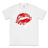 White kiss lips i love my gringo wife girlfriend premium Classic Tee - artisFamous