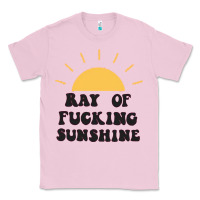 Bubblegum Pink ray of sunshine Classic Tee - artisFamous