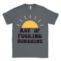 Charcoal Heather ray of sunshine Classic Tee - artisFamous