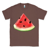Chestnut Watermelon Slice Png Classic Tee - artisFamous