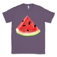 Lavender Watermelon Slice Png Classic Tee - artisFamous