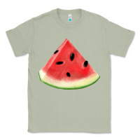 Matcha Watermelon Slice Png Classic Tee - artisFamous