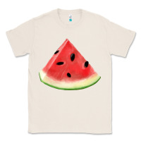 Natural Watermelon Slice Png Classic Tee - artisFamous