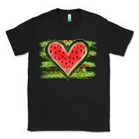 Black Watermelon Heart Classic Tee - artisFamous