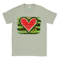 Matcha Watermelon Heart Classic Tee - artisFamous